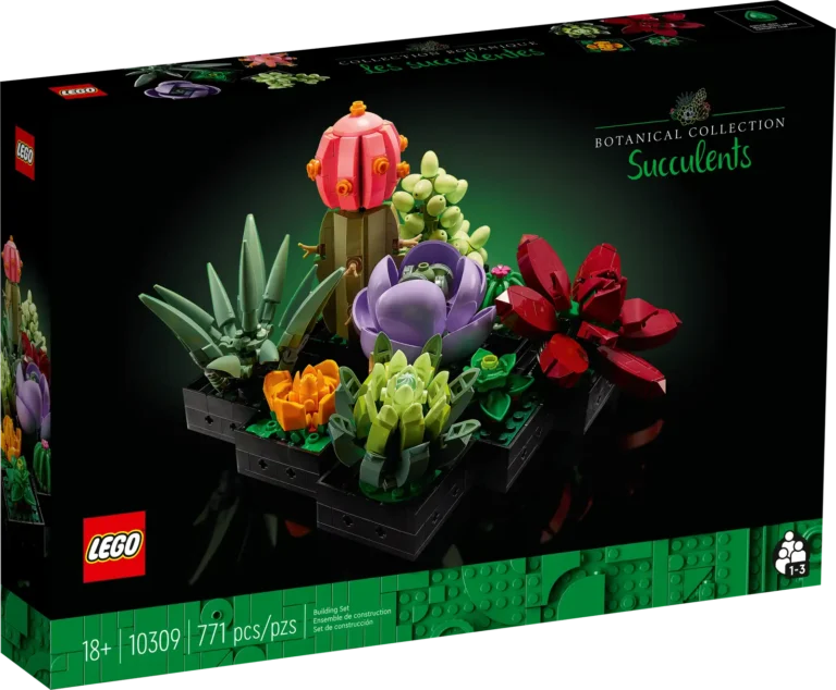 Lego Icons Succulents Review 10309