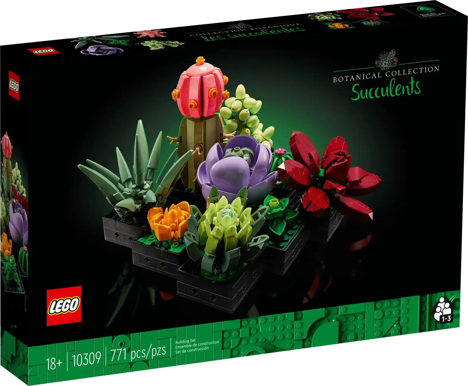 Lego Icons Succulents Review 10309
