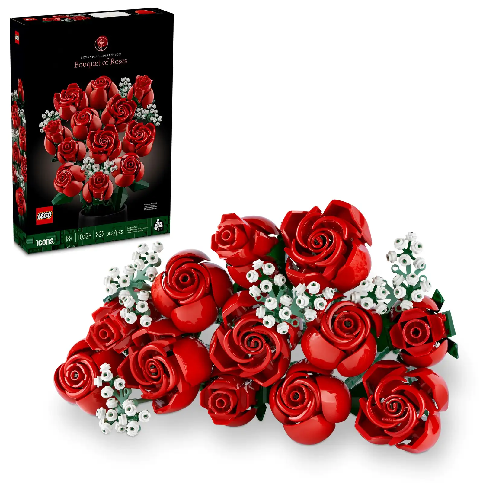 Lego Roses Bouquet Review 10328